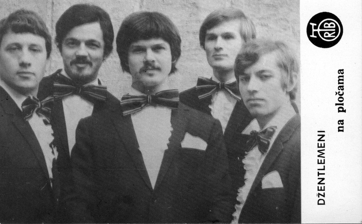 portret benda Dzentlemni. Braca Jelic - osnivaci Yu grupe